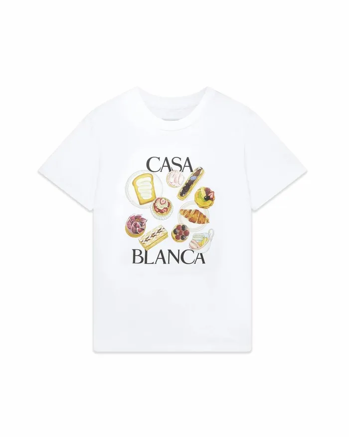 Casablanca Paris TShirts Patisseries En Vol TShirt 8211 Women