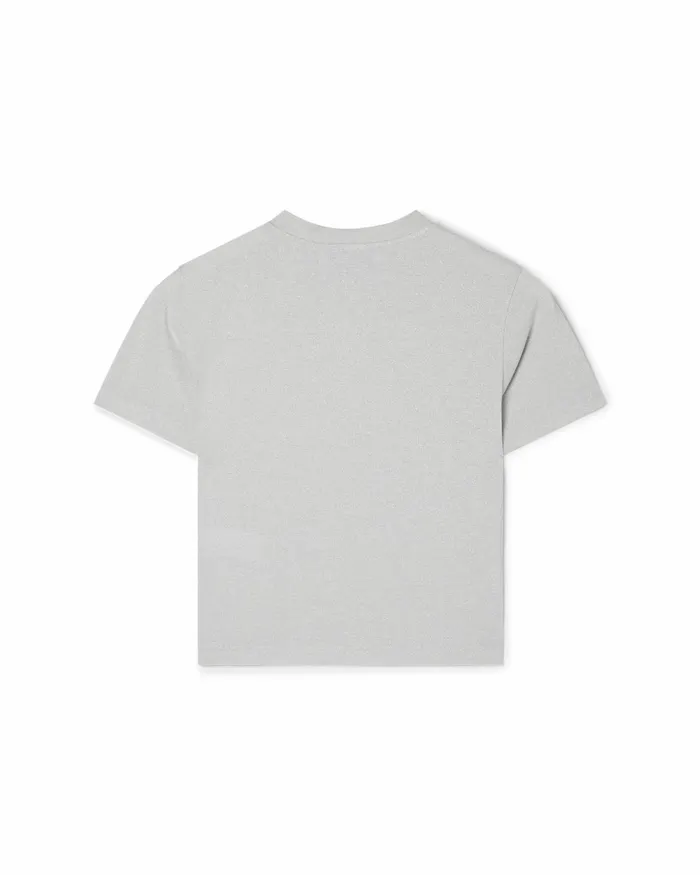 Casablanca Paris TShirts Peace On Earth Cropped TShirt 8211 Women