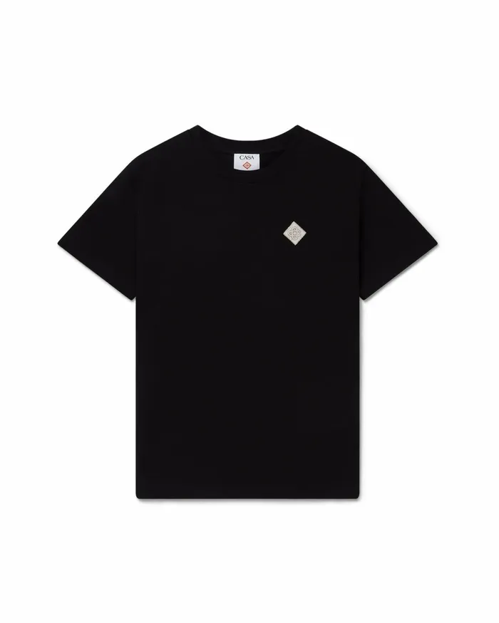 Casablanca Paris TShirts Pearl Diamond Patch TShirt 8211 MenWomen