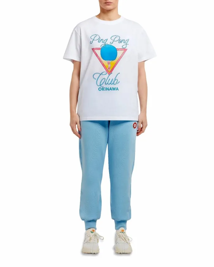 Casablanca Paris TShirts Ping Pong Club Okinawa Tshirt 8211 Women Casablanca Paris TShirts Ping Pong Club Okinawa Tshirt 8211 Women