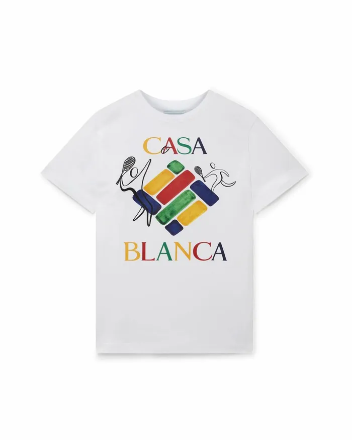 Casablanca Paris TShirts Players Diamond TShirt 8211 MenWomen