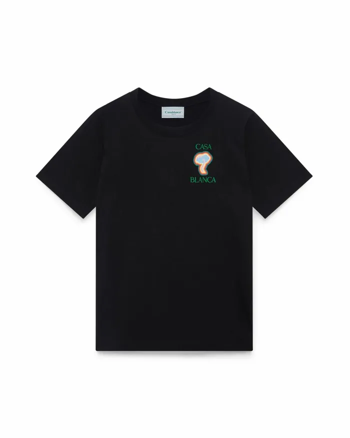 Casablanca Paris TShirts Rainbow Mushroom TShirt 8211 MenWomen