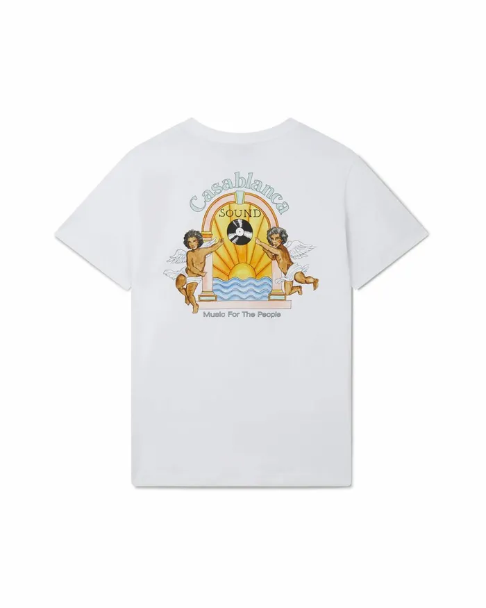 Casablanca Paris TShirts Studio De Musique TShirt 8211 MenWomen