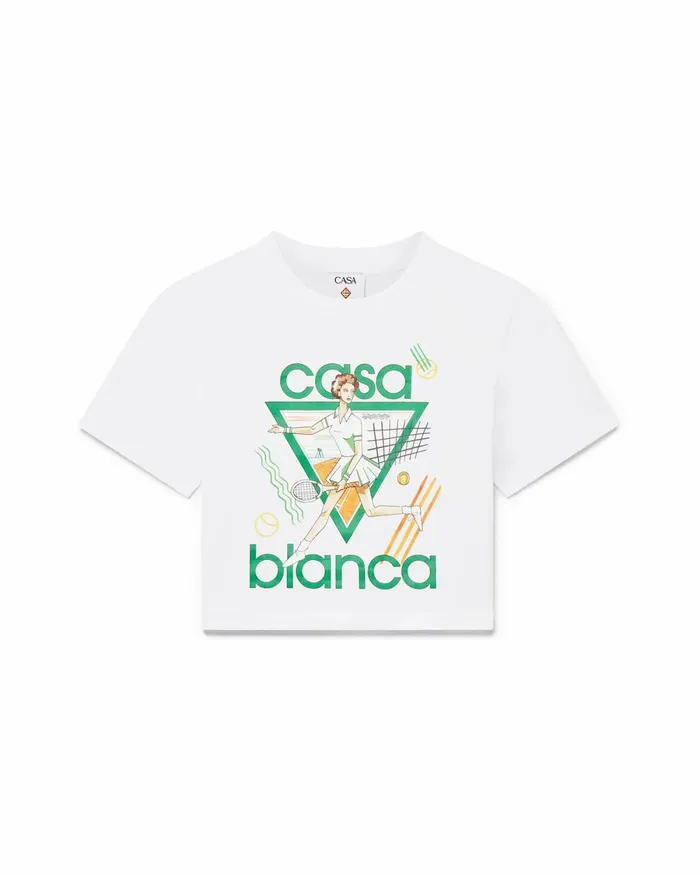Casablanca Paris TShirts Tennis Girl Baby TShirt 8211 Women