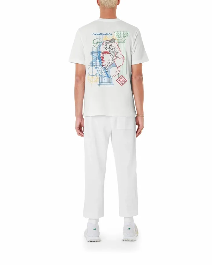 Casablanca Paris TShirts Tennis Play In Progress TShirt 8211 MenWomen