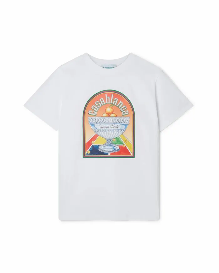 Casablanca Paris TShirts Terrain D039Orange TShirt 8211 MenWomen