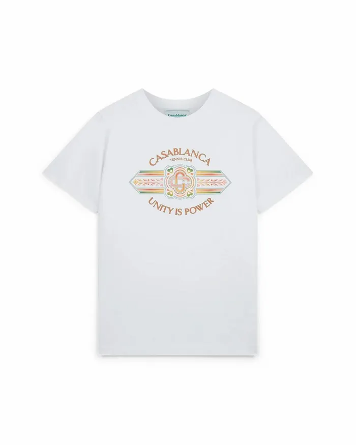 Casablanca Paris TShirts Unity Is Power TShirt 8211 MenWomen