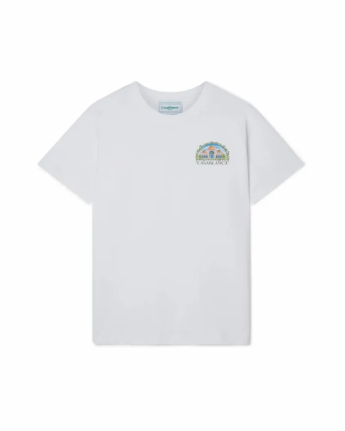 Casablanca Paris TShirts Vue De Damas TShirt 8211 MenWomen Casablanca Paris TShirts Vue De Damas TShirt 8211 MenWomen
