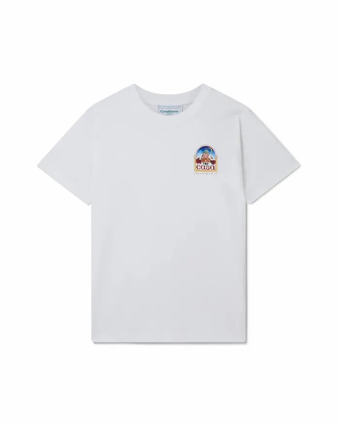 Casablanca Paris TShirts Vue De L039Arche TShirt 8211 MenWomen Casablanca Paris TShirts Vue De L039Arche TShirt 8211 MenWomen