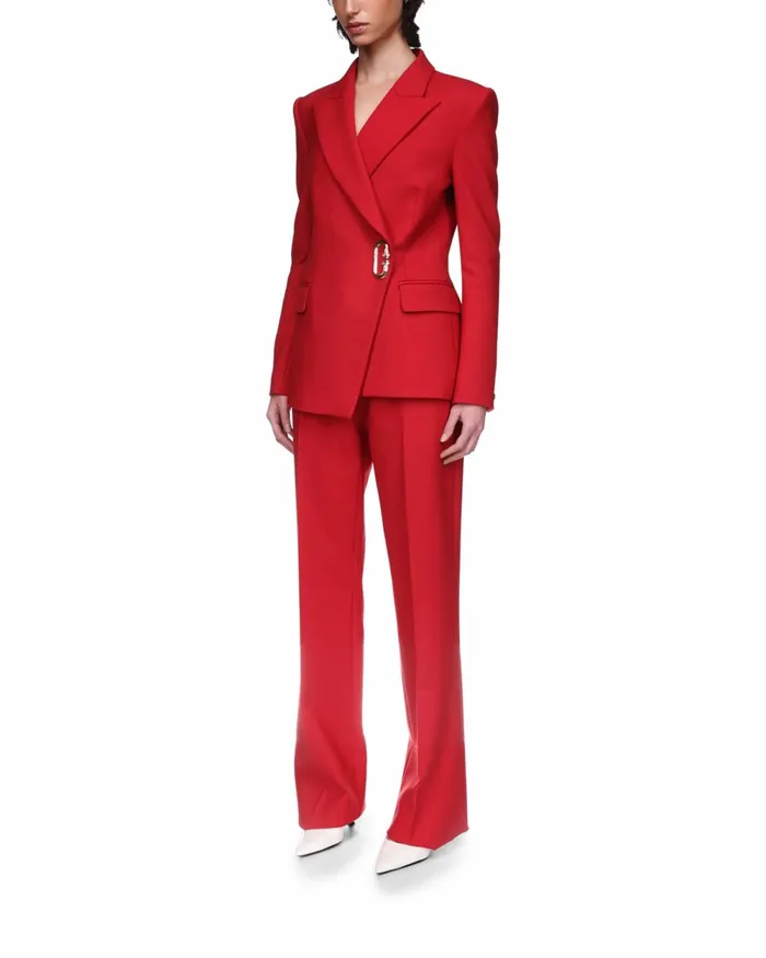 Casablanca Paris Tailoring Asymmetric Double Breasted Jacket 8211 Women