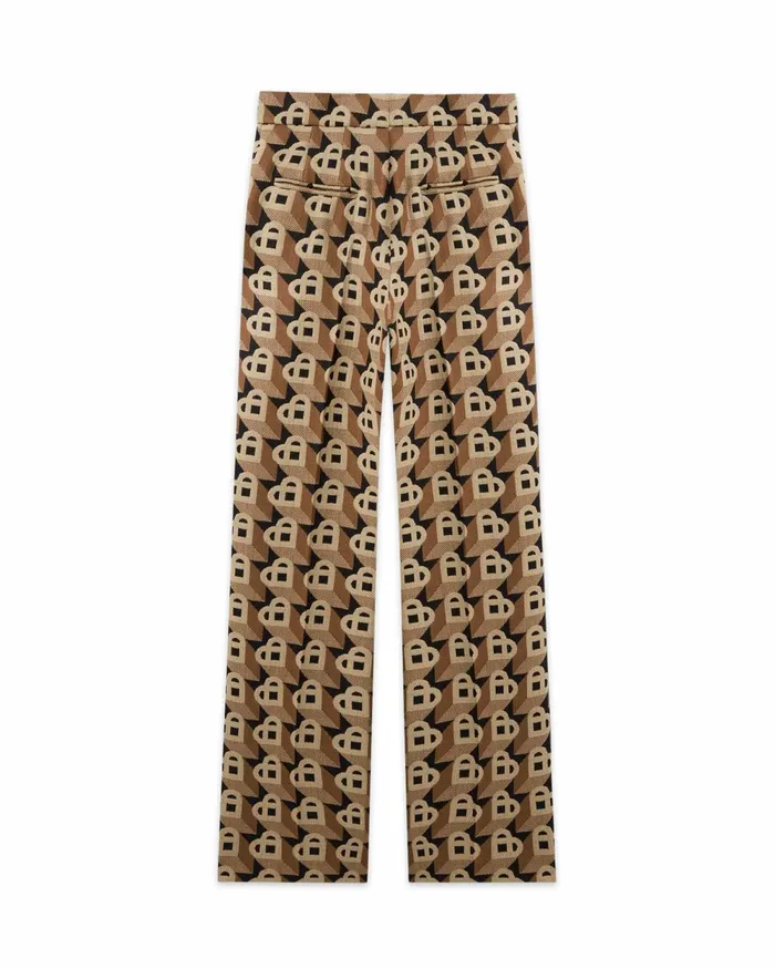 Casablanca Paris Tailoring Heart Jacquard Trousers 8211 Women Casablanca Paris Tailoring Heart Jacquard Trousers 8211 Women