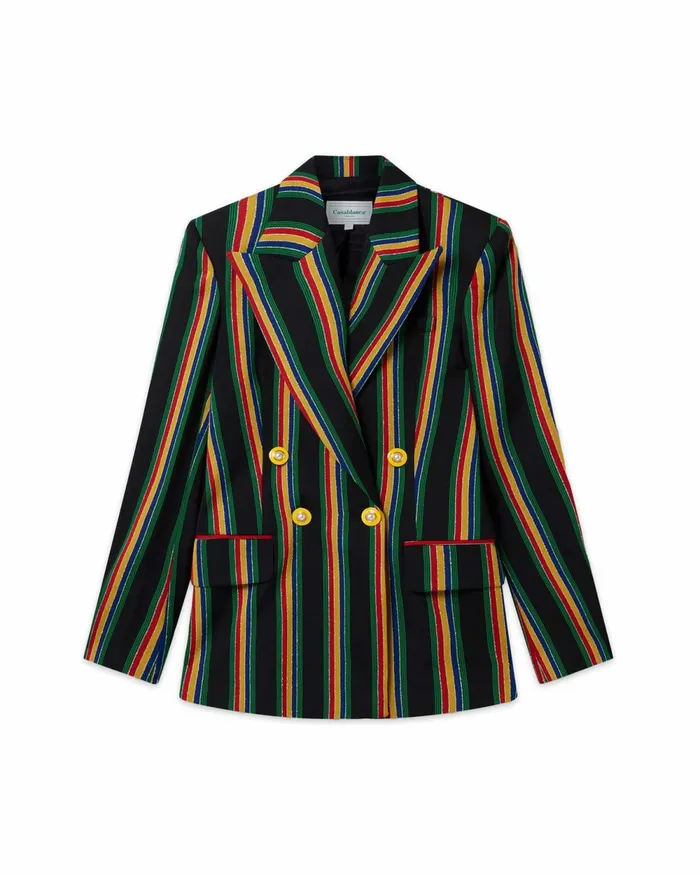 Casablanca Paris Tailoring Medallion Double Breasted Jacket 8211 Women