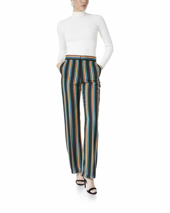 Casablanca Paris Tailoring Medallion Trousers 8211 Women Casablanca Paris Tailoring Medallion Trousers 8211 Women