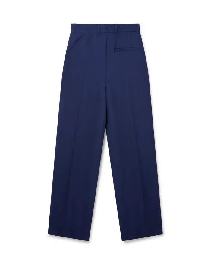 Casablanca Paris Tailoring Navy Wide Leg Trousers 8211 Women Casablanca Paris Tailoring Navy Wide Leg Trousers 8211 Women