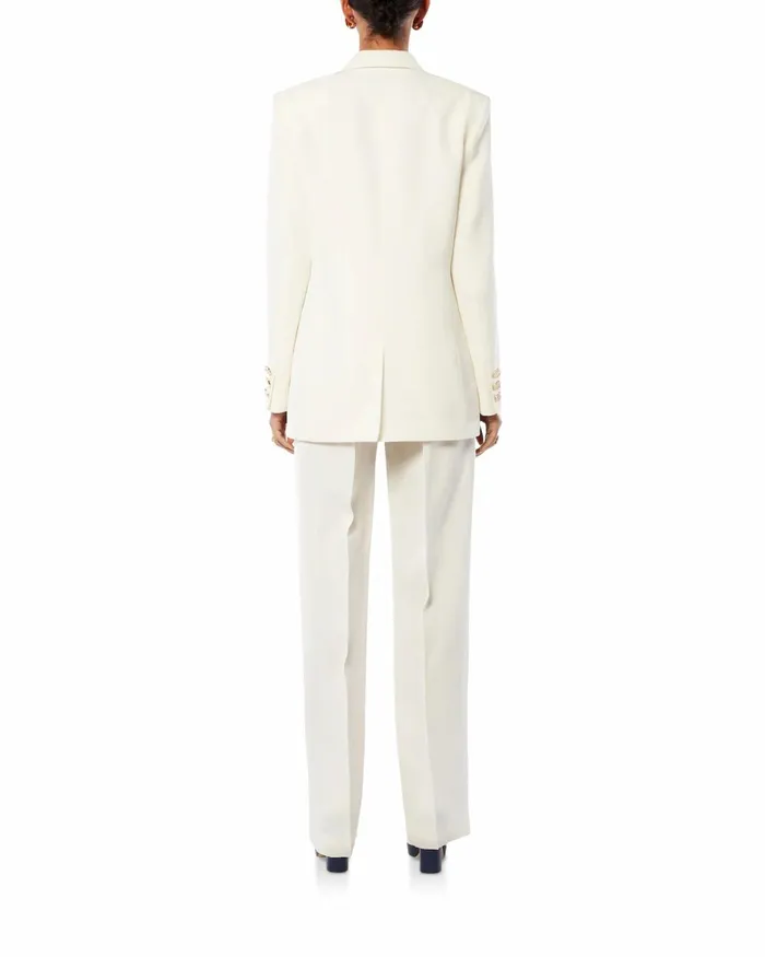 Casablanca Paris Tailoring OffWhite Double Breasted Blazer 8211 Women Casablanca Paris Tailoring OffWhite Double Breasted Blazer 8211 Women