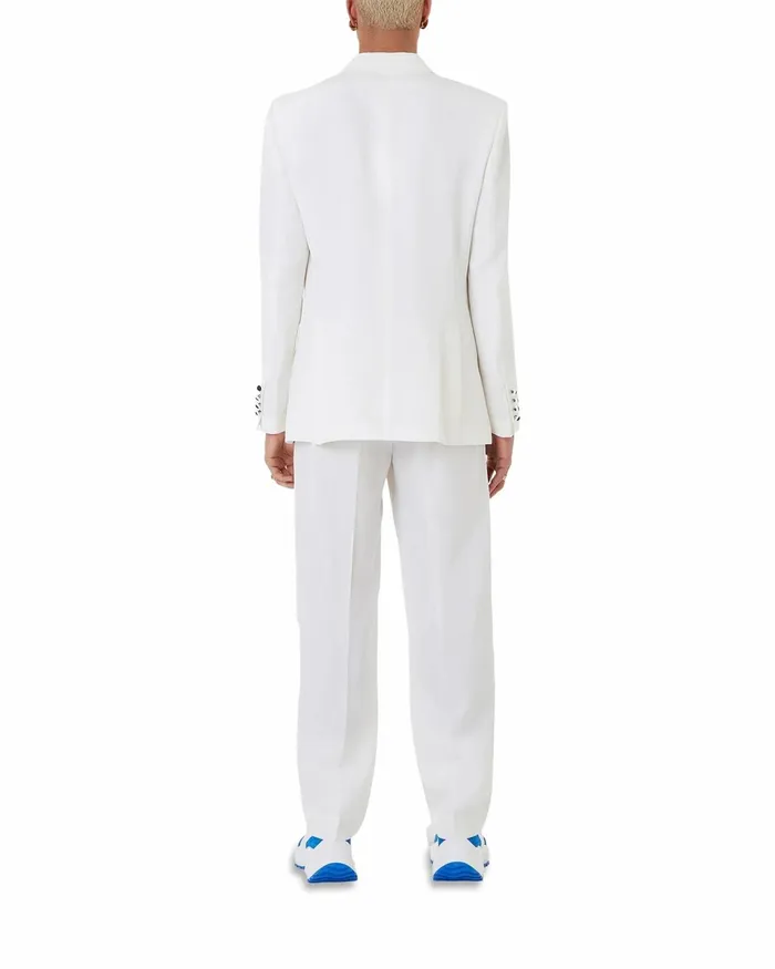Casablanca Paris Tailoring OffWhite High Waisted Cummerbund Trousers 8211 Men
