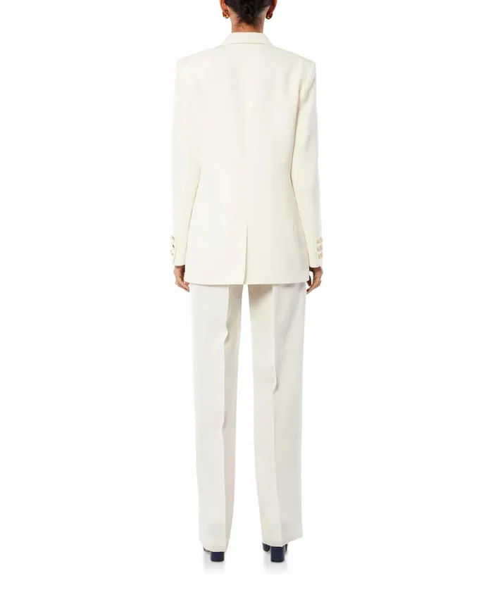 Casablanca Paris Tailoring OffWhite Wide Leg Trousers 8211 Women Casablanca Paris Tailoring OffWhite Wide Leg Trousers 8211 Women