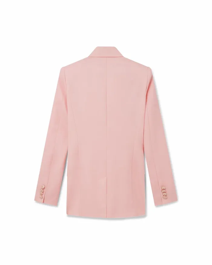 Casablanca Paris Tailoring Pink Double Breasted Jacket 8211 Women Casablanca Paris Tailoring Pink Double Breasted Jacket 8211 Women