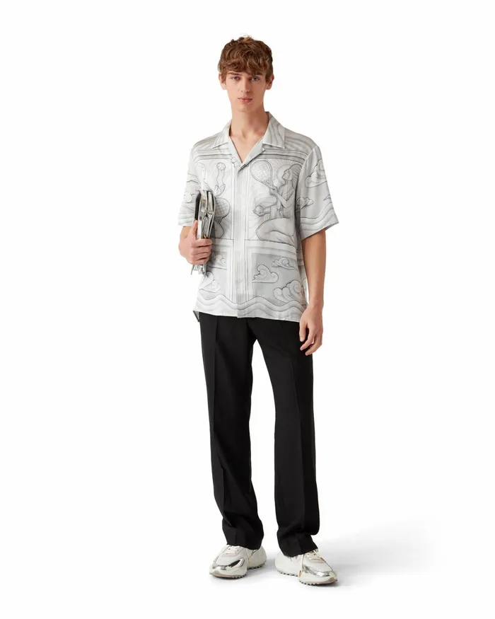 Casablanca Paris Tailoring Wool Tailored Trousers 8211 Men