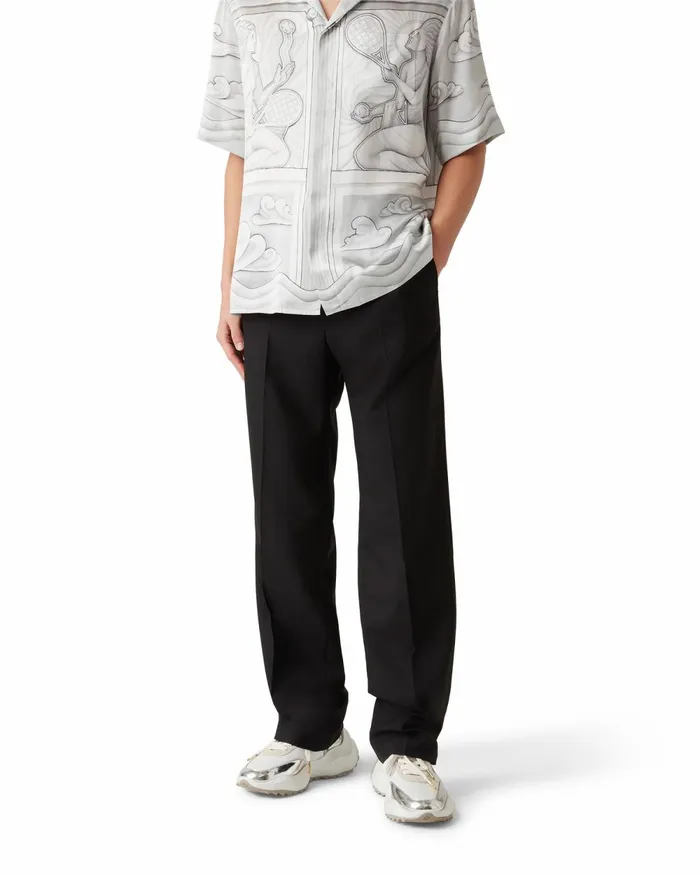 Casablanca Paris Tailoring Wool Tailored Trousers 8211 Men