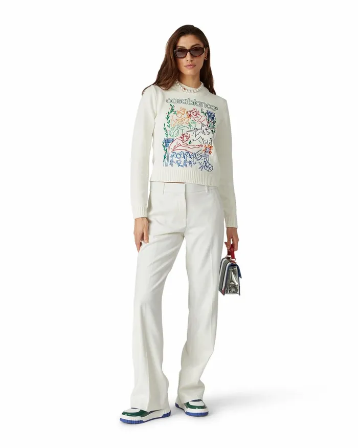 Casablanca Paris Tailoring Wool Tailored Trousers 8211 Women