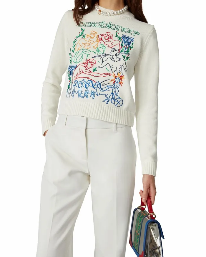 Casablanca Paris Tailoring Wool Tailored Trousers 8211 Women