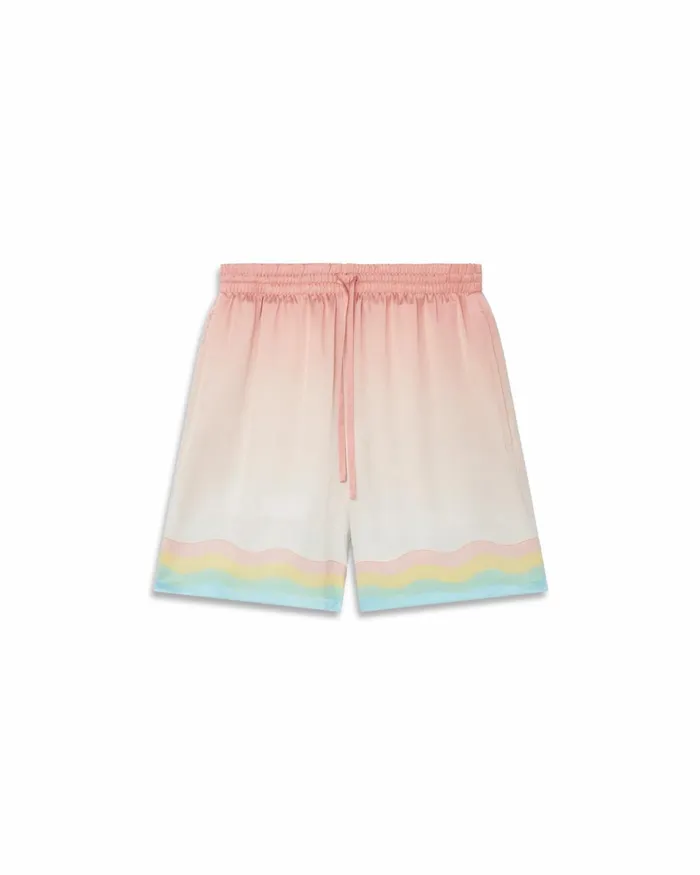 Casablanca Paris Trousers and Shorts Arts Club Silk Shorts 8211 Men Casablanca Paris Trousers and Shorts Arts Club Silk Shorts 8211 Men