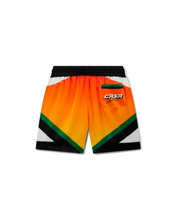 Casablanca Paris Trousers and Shorts Casa Moto Sport Silk Shorts 8211 Men Casablanca Paris Trousers and Shorts Casa Moto Sport Silk Shorts 8211 Men