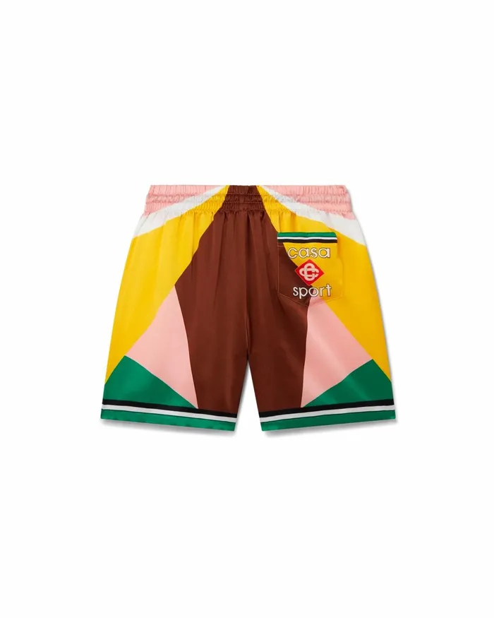 Casablanca Paris Trousers and Shorts Casa Sport Silk Shorts 8211 Men Casablanca Paris Trousers and Shorts Casa Sport Silk Shorts 8211 Men