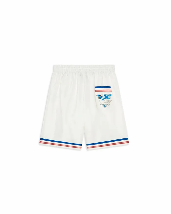 Casablanca Paris Trousers and Shorts Casablanca Par Avion Silk Shorts 8211 Men