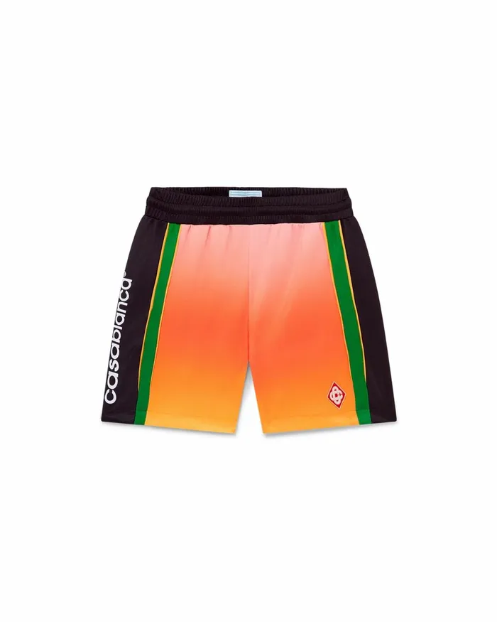 Casablanca Paris Trousers and Shorts Gradient Football Shorts 8211 Men