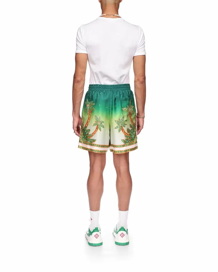 Casablanca Paris Trousers and Shorts Joyaux D039Afrique Silk Shorts 8211 Men Casablanca Paris Trousers and Shorts Joyaux D039Afrique Silk Shorts 8211 Men