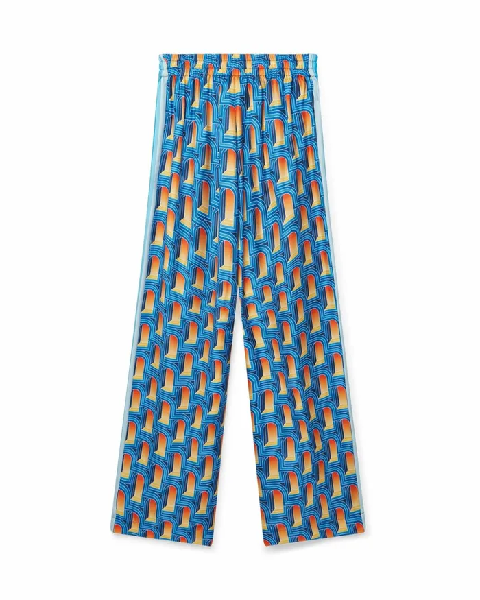 Casablanca Paris Trousers and Shorts L039Arche De Nuit Silk Wide Leg Trousers 8211 Women Casablanca Paris Trousers and Shorts L039Arche De Nuit Silk Wide Leg Trousers 8211 Women