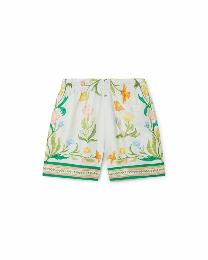 Casablanca Paris Trousers and Shorts L039Arche Fleurie Silk Shorts 8211 Women Casablanca Paris Trousers and Shorts L039Arche Fleurie Silk Shorts 8211 Women
