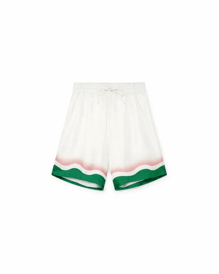 Casablanca Paris Trousers and Shorts Le Jeu De Ping Pong Silk Shorts 8211 Women