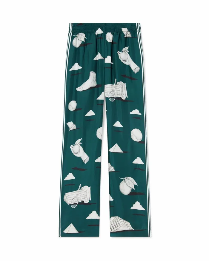 Casablanca Paris Trousers and Shorts Metaphysical Silk Trousers 8211 Women
