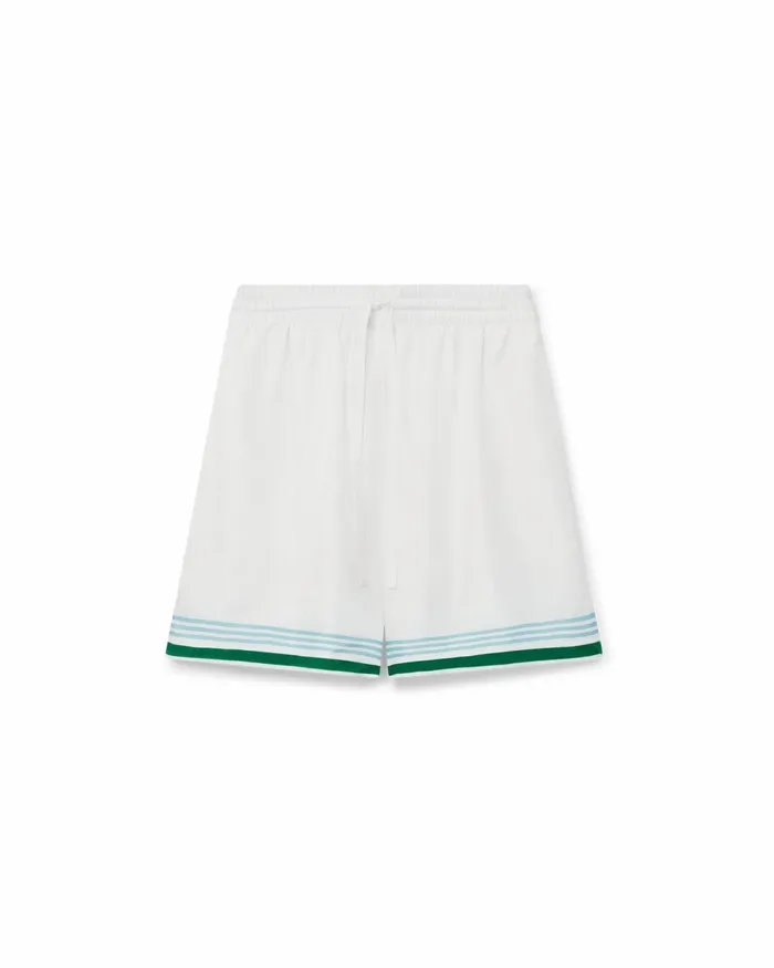Casablanca Paris Trousers and Shorts Metaphysical Tennis Icon Silk Shorts 8211 Men Casablanca Paris Trousers and Shorts Metaphysical Tennis Icon Silk Shorts 8211 Men