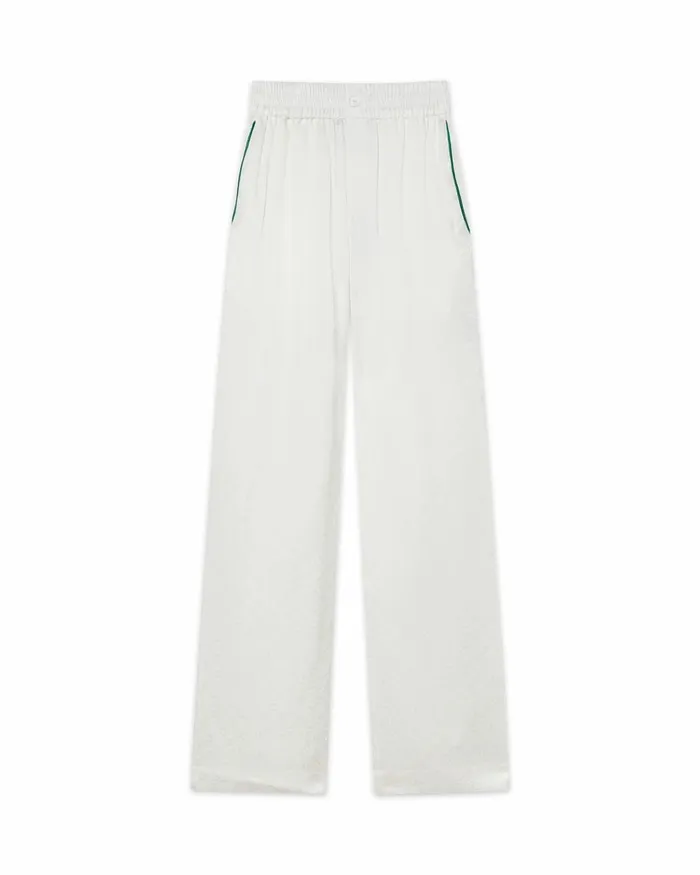 Casablanca Paris Trousers and Shorts Monogram Pyjama Silk Trousers 8211 Men