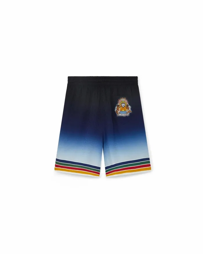 Casablanca Paris Trousers and Shorts Studio De Musique Silk Shorts 8211 Men