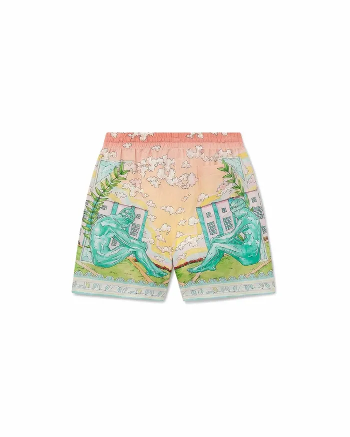 Casablanca Paris Trousers and Shorts Vase Linen Shorts 8211 Men Casablanca Paris Trousers and Shorts Vase Linen Shorts 8211 Men