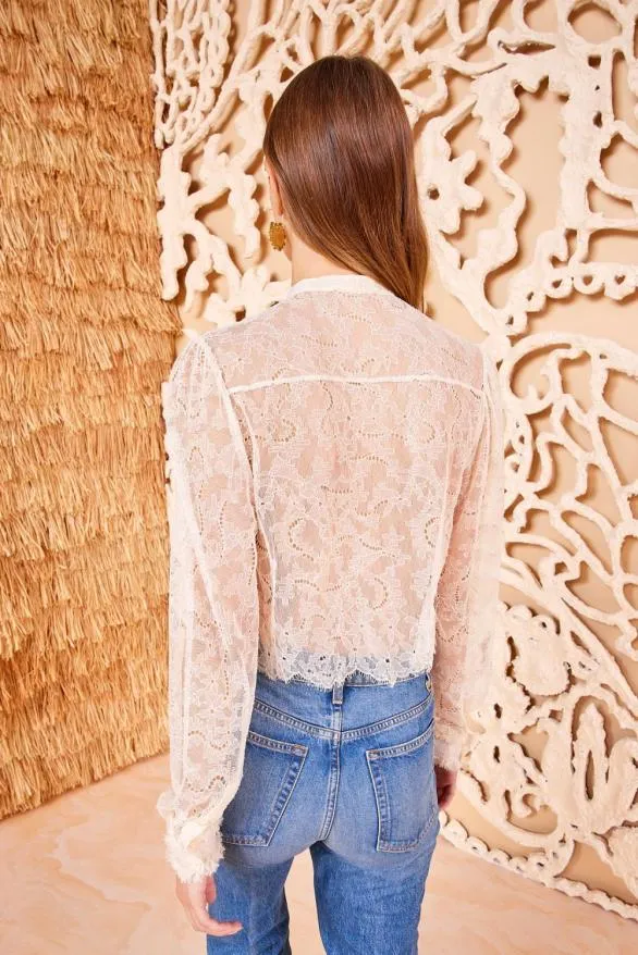 Cecile Blouse Cowrie Women Ulla Johnson Tops Cecile Blouse Cowrie Women Ulla Johnson Tops
