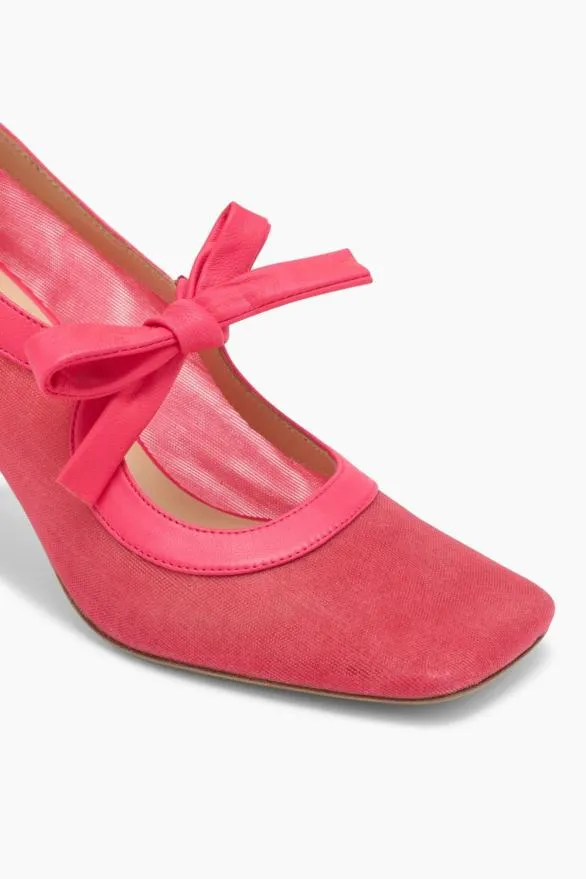 Cecily Heel Fuchsia Women Ulla Johnson Shoes Cecily Heel Fuchsia Women Ulla Johnson Shoes