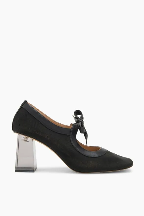 Cecily Heel Noir Women Ulla Johnson Shoes
