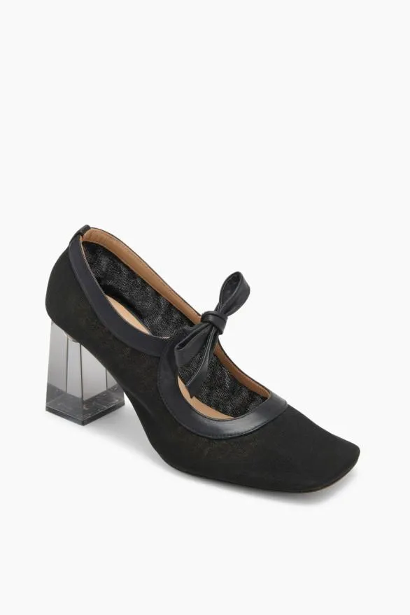 Cecily Heel Noir Women Ulla Johnson Shoes Cecily Heel Noir Women Ulla Johnson Shoes