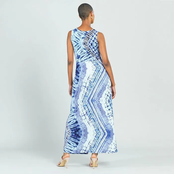 Center Slit Maxi Dress 8211 Acid Wash 8211 Final Sale Women Clara Sunwoo Dresses Jumpsuits