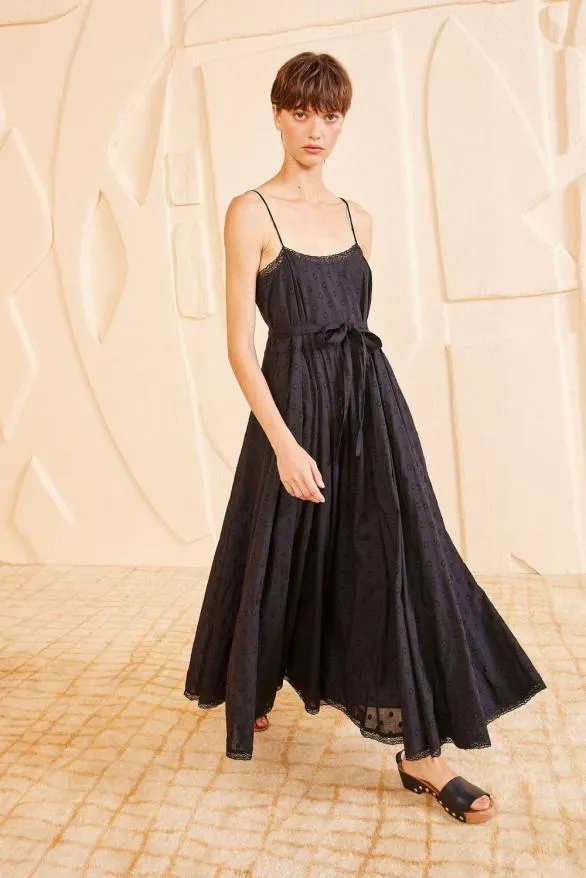 Cerise Dress Noir Women Ulla Johnson Dresses