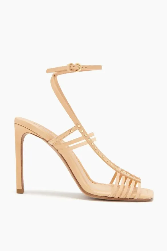 Chantal Cage High Heel Sandal Wheat Women Ulla Johnson Shoes