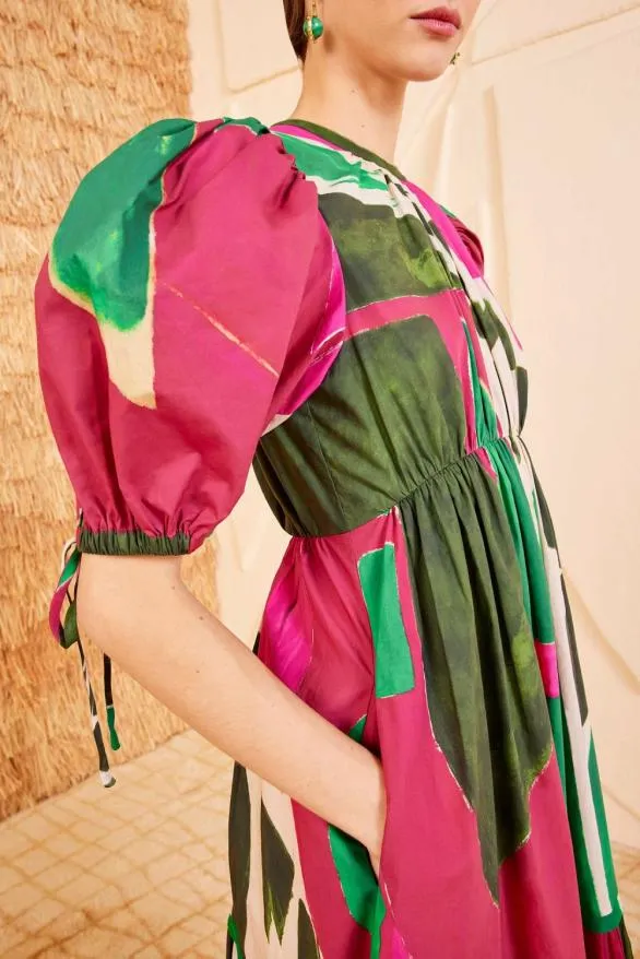Collage Dress Palingenesis Women Ulla Johnson Dresses Collage Dress Palingenesis Women Ulla Johnson Dresses