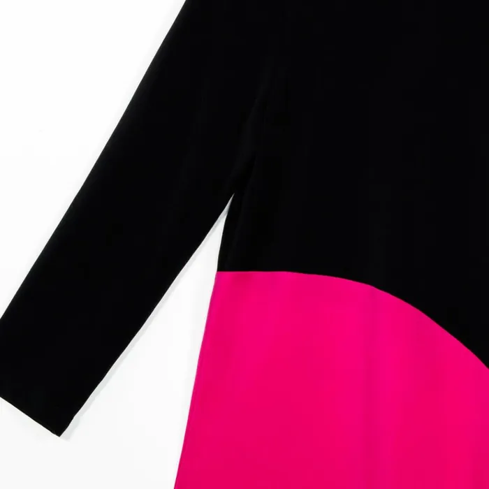 Color Block Angle Flow Tunic 8211 Hot Pink 8211 Final Sale Women Clara Sunwoo Tops Tunics