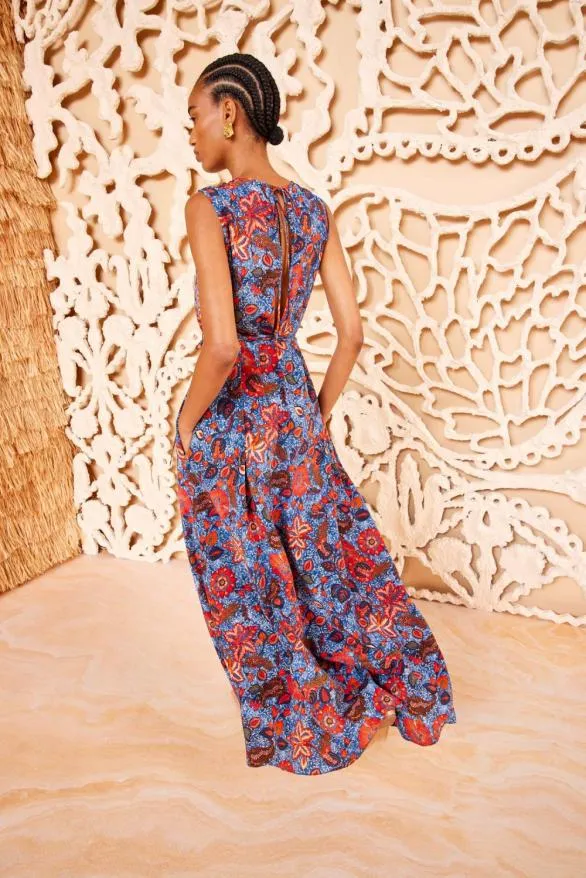 Corsica Dress Clematis Women Ulla Johnson Dresses Corsica Dress Clematis Women Ulla Johnson Dresses